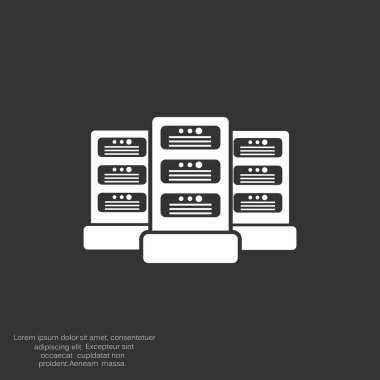 Veri sunucuları web simgesi