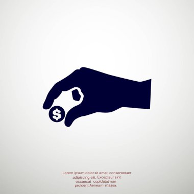 Elinde para web simgesi