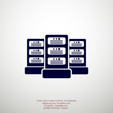 Veri sunucuları web simgesi