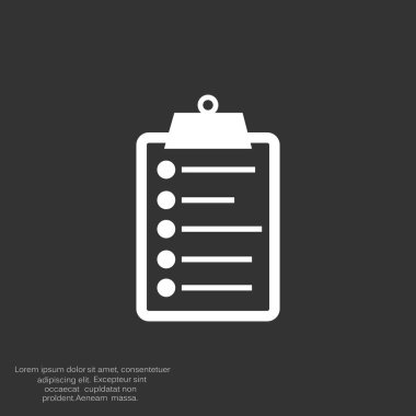 Pano basit simgesine listesi