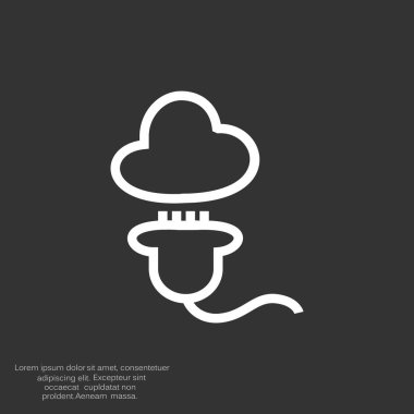 Internet hub simgesini