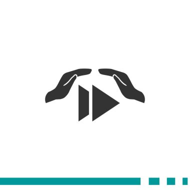 Oyun ve el web simgesi