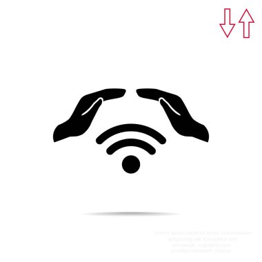 Web wi fi simgesini elle