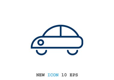 Basit araba web simgesi