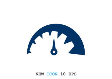 Basit hız göstergesi web simgesi