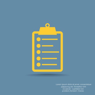 Pano basit simgesine listesi