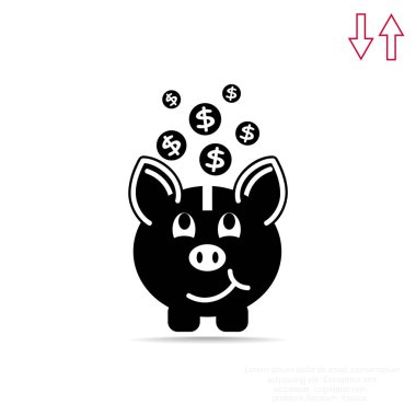 Domuz kumbarası simgesi