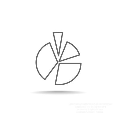 Yuvarlak Infographic web simgesi