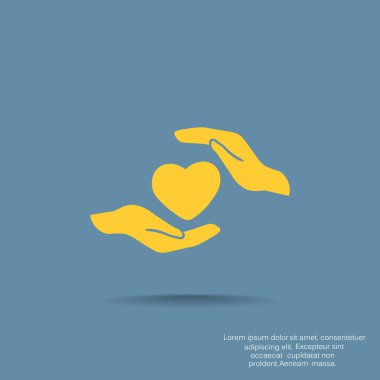 sadaka web simgesi. vektör tasarımı