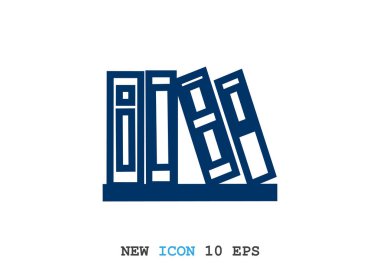 Kitap yığını simgesi