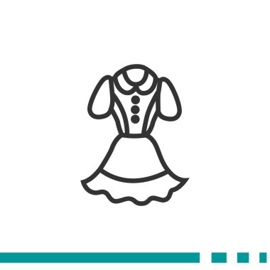 elbise basit simgesi