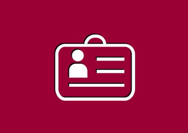 Belge belirleyici kimlik web simgesi