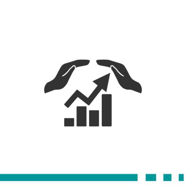 Web iletişim ve el simgesi