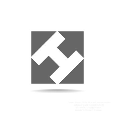 Kare üçgen simgesiyle