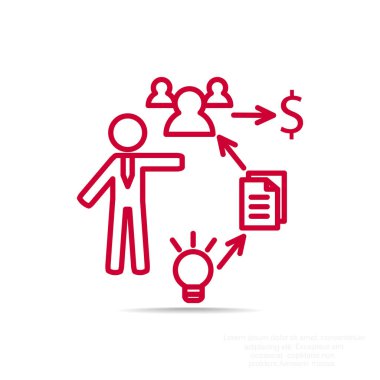 İş basit web simge kümesi