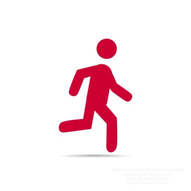 erkek figürü çalışan simgesi