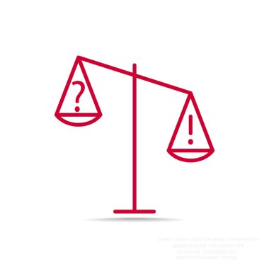 Adalet basit web simgesi ölçekleri