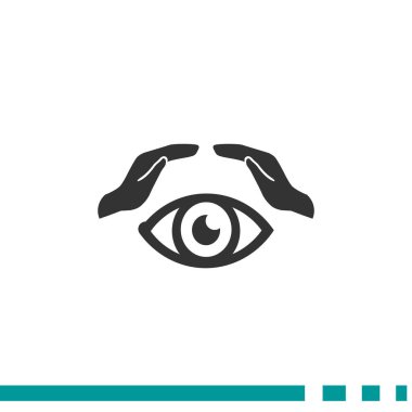 Vizyon ve sigorta simgesi