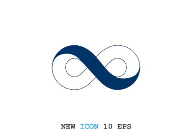 Sonsuzluk sembolü web simgesi 