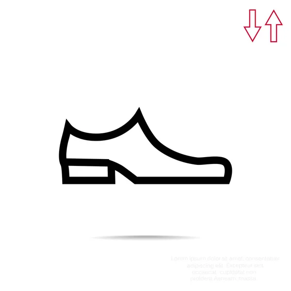 Иконка обувной сети — стоковый вектор