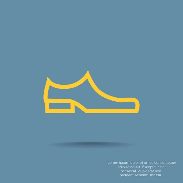 신발 웹 아이콘 — 스톡 벡터