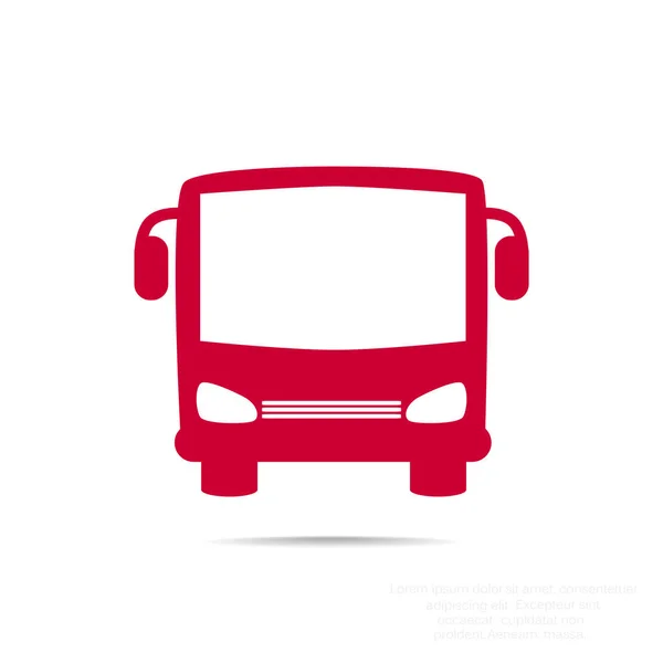 Buss spindelväv ikonen — Stock vektor