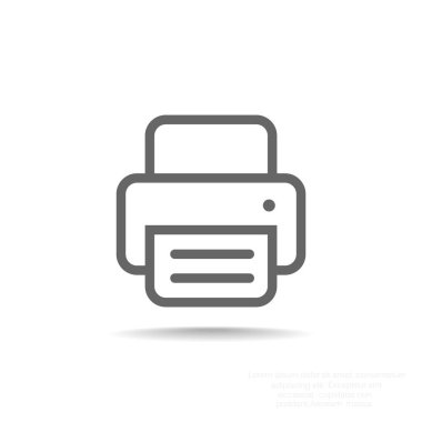 Kağıt ile çalışma yazıcı