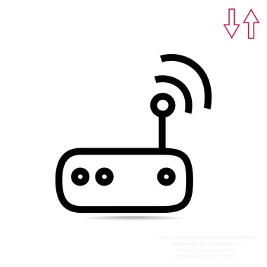 Wi-Fi Router simgesi