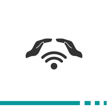 Web wi fi simgesini elle