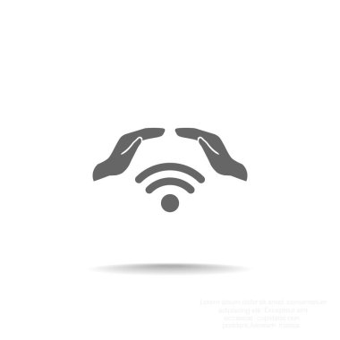 Web wi fi simgesini elle