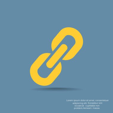 basit zincir simgesi