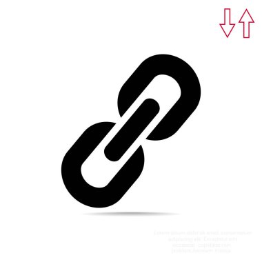 basit zincir simgesi