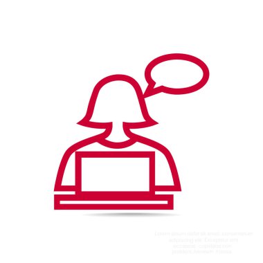 Video konferans simgesi