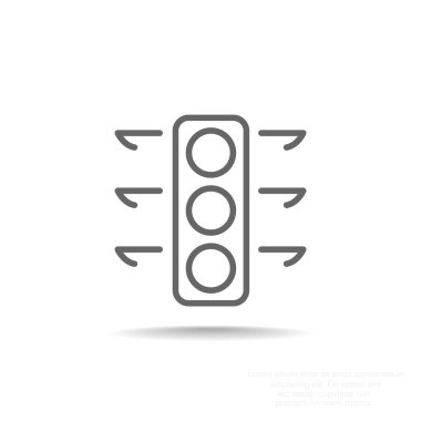 trafik ışıkları web simgesi