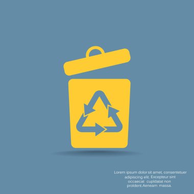 çöp kutusu simgesini