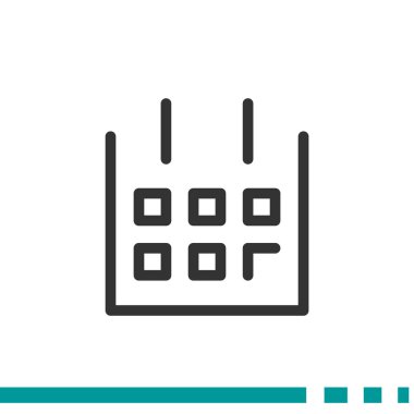 Web takvim simgesini