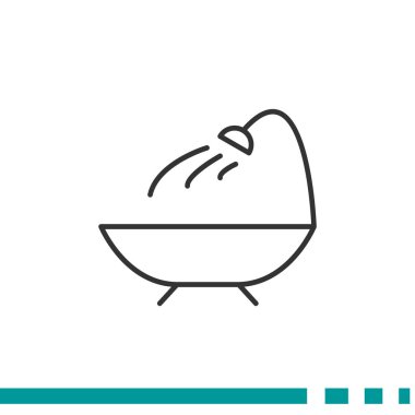 Küvet duş hattı ile