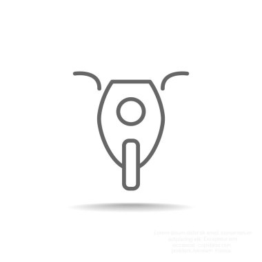 Basit web satırı motosiklet