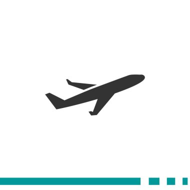 Basit uçak simgesi