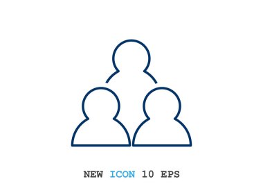 Grup insanların web simgesi