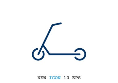 Scooter için çocuk simgesi