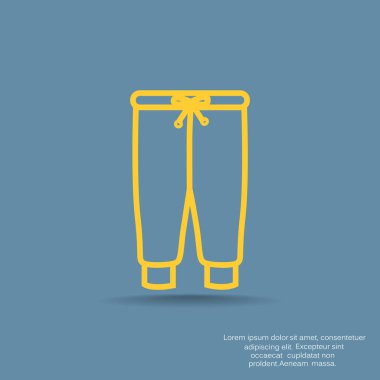 pantolon web simgesi