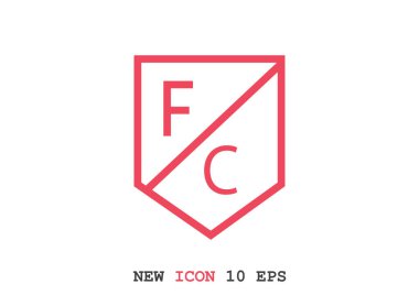 Futbol amblemi simgesi