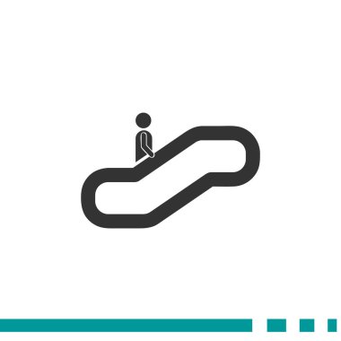 Yürüyen merdiven web simgesi