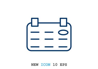 Web takvim simgesini