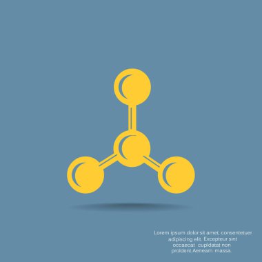 Moleküler bileşik web simgesi