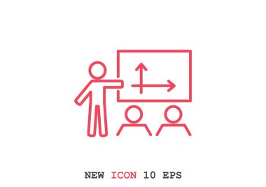 iş büyüyen grafik sunum simgesini