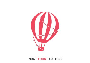 hava balonu basit simgesi