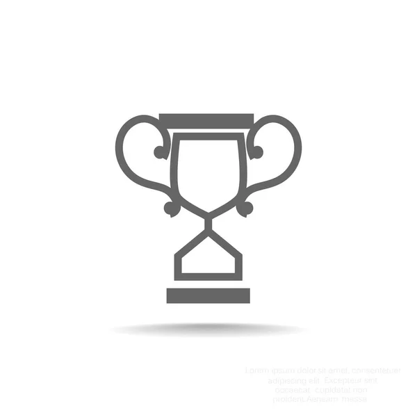 Icona coppa trofeo — Vettoriale Stock