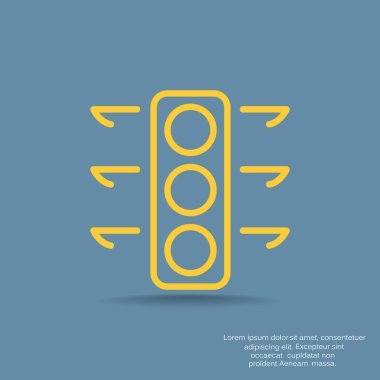 trafik ışıkları web simgesi